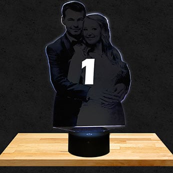 Lampada Personalizzata Taglio a Disegno
