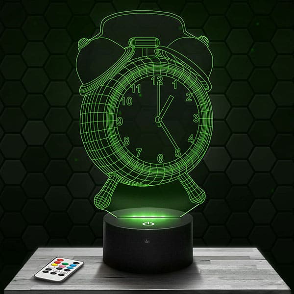 lampe-3d-reveil-matin Lampe 3D Réveil Matin avec socle au choix !
