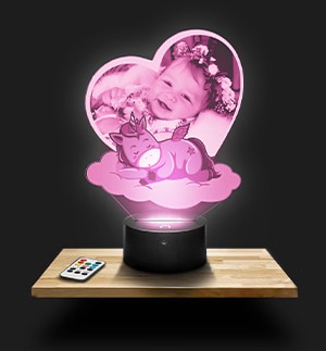 Luci notturne per bambini personalizzate