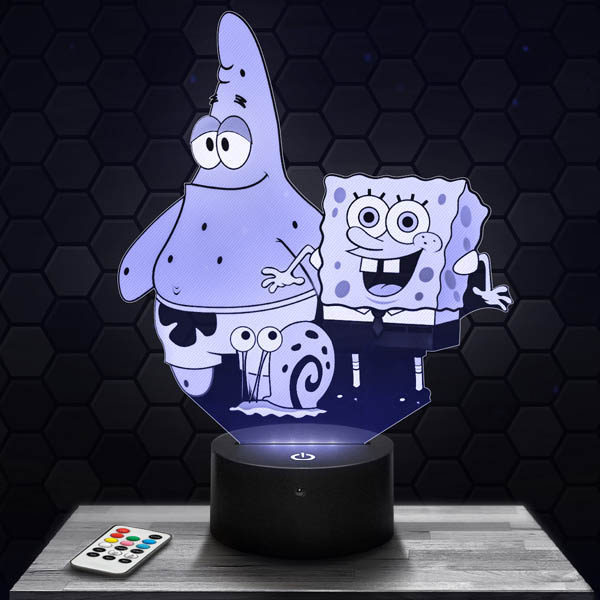 lampe-3d-bob-l-eponge-patrick-gary-600