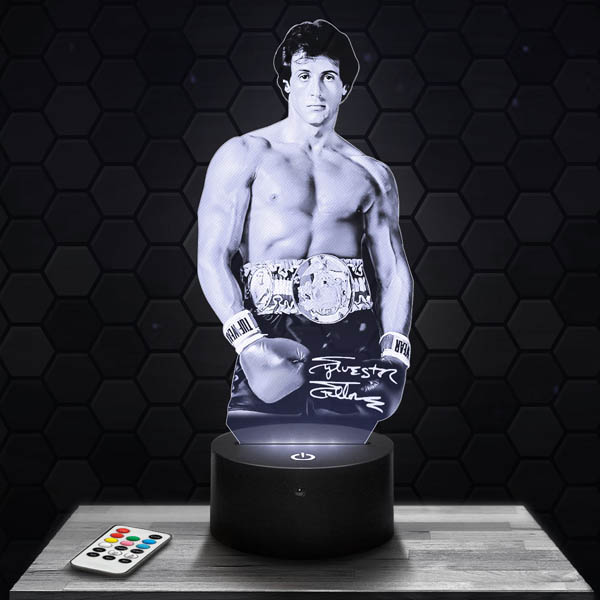 lampe-3d-sylvester-stallone-600