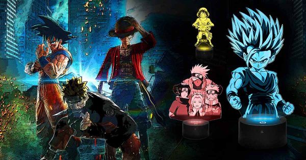 Lampe 3D MAnga