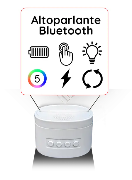 socle lampe bluetooth